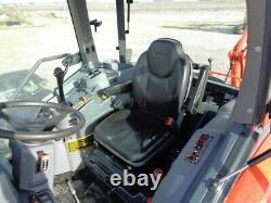 2014 Kubota L4760 Tractor, C/H/A, 4WD, LA1055 Loader SSL QA, BH92 Backhoe, 422Hr