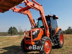 2014 Kubota M7060 Tractor With Cab And Loader 4x4 (70hp)