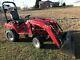 2014 MASSEY FERGUSON GC1705 COMPACT TRACTOR With LOADER. 4X4. DIESEL. 422 HRS