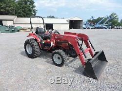 2014 Mahindra 3016 Tractor With Loader 4wd Deere Kubota Good Condition