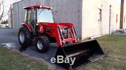 2014 diesel Mahindra 5010 HST Cab Tractor, 175 hours usage, excellent condition
