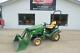 2015 JOHN DEERE 1025R TRACTOR With LOADER 324 HRS 24 HP DIESEL 4X4 HYDROSTATIC