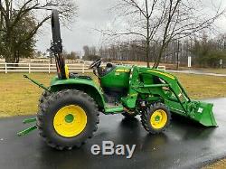 2015 John Deere 3033R Tractor H165 Loader eHydro Transmission