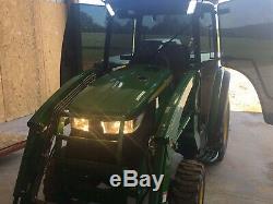 2015 John Deere 3033r Cab And Loader (262 Hours) Compact Tractor HST