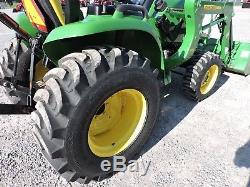 2015 John Deere 3038e 4wd Tractor With Loader 38 Horsepower Good Condition