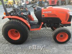 2015 Kubota B3350 4x4 Diesel Hydro Compact Tractor Only 500Hrs