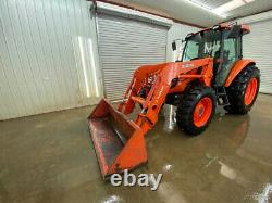 2015 Kubota M9960 Cab 4wd Tractor With A/c And Heat