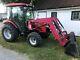 2015 MAHINDRA 5010 CAB TRACTOR With ML156 LOADER. DIESEL. 4X4. ONLY 415 HRS NICE