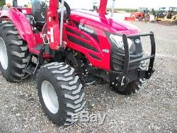 2015 Mahindra 2555 Tractor with Front Loader, 4WD, Shuttle Shift, 55HP, 105 hours