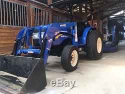 2015 New Holland Work Master 40 With 60 Bucket and 12ft Batwing