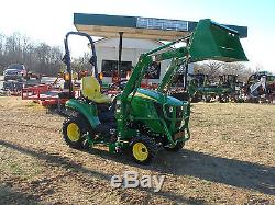 2016 John Deere 1023e 4 X 4 Loader Tractor Only 12 Hours