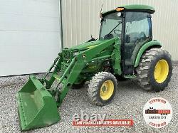 2016 JOHN DEERE 4052R TRACTOR With LOADER, CAB, 4X4, HYDRO, HEAT A/C, 561 HOURS