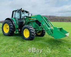 2016 JOHN DEERE 6155M Tractor With Loader, CLEAN, LOW HRS