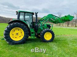 2016 JOHN DEERE 6155M Tractor With Loader, CLEAN, LOW HRS