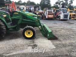 2016 John Deere 4044M 4x4 Hydro Compact Tractor Loader Backhoe Only 900Hrs