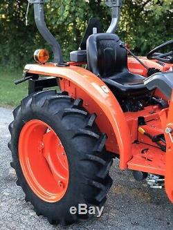 2016 KUBOTA L3301 4x4 loader tractor 3 Point PTO 4WD Diesel Compact