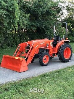 2016 KUBOTA L3301 4x4 loader tractor 3 Point PTO 4WD Diesel Compact