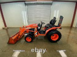 2016 Kubota B2601 Hst Tractor Loader With 4x4