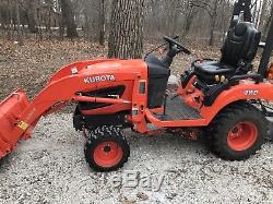 2016 Kubota BX 2370 Tractor. Only 52 hours. Warranty! Mower deck and loader