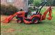 2016 Kubota BX25D Loader Backhoe 54 nch mower low 125 Hrs. Excellent Condition