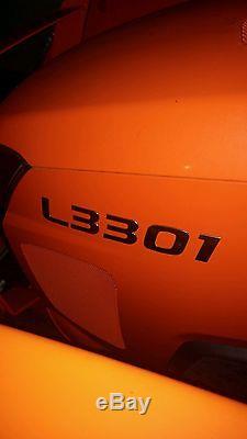 2016 Kubota L3301 tractor LA525 Loader ONLY 17 HRS