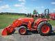 2016 Kubota L4701 Tractor with Kub LA765 Front Loader, 4WD, Shuttle shift, 13.9hrs