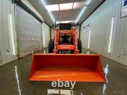 2016 Kubota M7-151-p-ps Cab Tractor With Lm2605 Euro Attach Loader