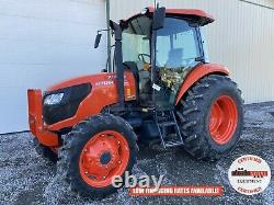 2016 Kubota M7060 Tractor, Cab, 4x4, 1 Rear Remote, 540 Pto, Heat A/c, 199 Hours