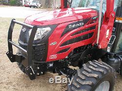 2016 Mahindra 2555 4x4 Cab Loader Tractor Only 62 Hours