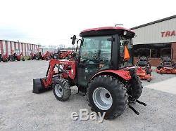2016 Mahindra 2538 Tractor With Loader 4wd Deere Kubota Enclosed Cab