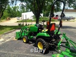 2017 John Deere 1023E Tractor Loaders