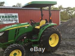 2017 John Deere 4052M 4x4 Hydro Compact Tractor Only 300 Hours One Owner