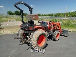 2017 KIOTI CK3510 TRACTOR With KL4010 LOADER, HYDRO, 540 PTO, 3 PT HITCH, 486 HRS