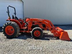 2017 KUBOTA MX5200 TRACTOR With LOADER, 2 POST ROPS, 4X4, 3 PT, 540 PTO, 67 HOURS