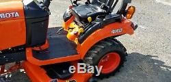 2017 Kubota BX1880 Compact Tractor WithBelly Mower Only 65 Hours! Warranty