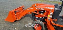 2017 Kubota BX2380 Compact Loader Tractor WithMower Only 115 Hours! Warranty