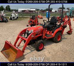 2017 Kubota Bx 23s 4x4 Hst Orops Loader Tractor With Backhoe