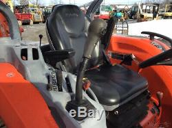 2017 Kubota L3560 4x4 Hydro Compact Tractor Loader Backhoe Only 200 Hours