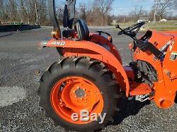 2017 Kubota L3901D Compact Loader Tractor Only 35 Hours! Very Nice! Warranty