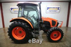 2017 Kubota M5-091 Cab Diesel Tractor, 4x4, Ac/heat And Only 611 Hours