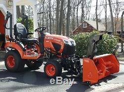 2017 Kubota Tractor BX2380RV60 with Snowblower, 4 Point Front Hitch, Mower Deck