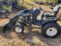 2017 Yanmar 424 4x4 Hydo Compact Tractor with Loader CHEAP