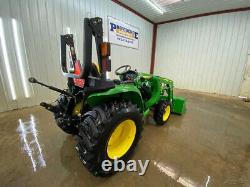 2018 John Deere 3025e Hst Compact Tractor With 4wd