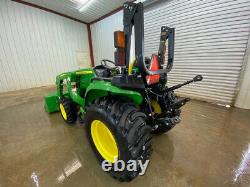 2018 John Deere 3025e Hst Compact Tractor With 4wd