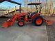 2018 Kubota 4060 4x4 tractor new condition 25 hours comes with land plane/box bl