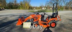 2018 Kubota BX1880 Compact Loader Tractor WithMower. Only 31 Hours! Warranty