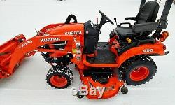 2018 Kubota Bx2680 Diesel 4x4 Loader Tractor Only! 27 Hrs Comes With 60in Deck