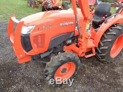 2018 Kubota L3301 Tractor with LA525 Loader, BH77 Backhoe, 4WD, 33HP, 87 Hours