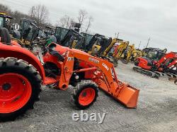 2018 Kubota L3901 4X4 39Hp Compact Tractor with Loader Only 100 Hours