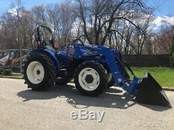 2018 New Holland Workmaster 60 4x4 Tractor Loader Diesel 3 Point PTO NH 60 Hp